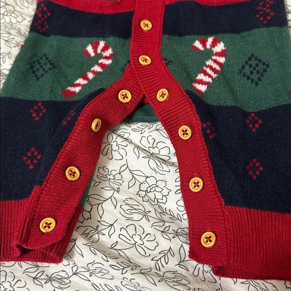 Disney Lilo & Stitch Holiday Sweater Christmas One-Piece - BoxLunch Exclusive 3M - Picture 4 of 5